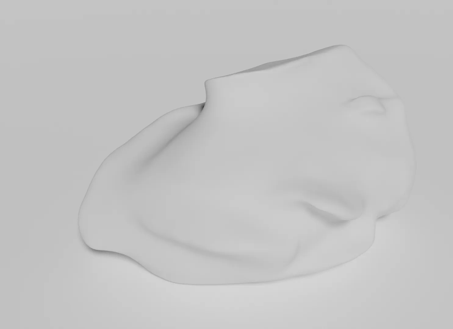 Blender mesh converted to quads using Instant Meshes